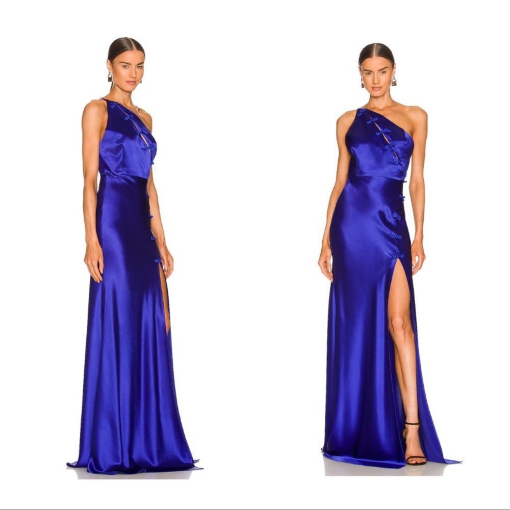 SAU LEE | NWT Heidi Gown in Cobalt Size 6/M